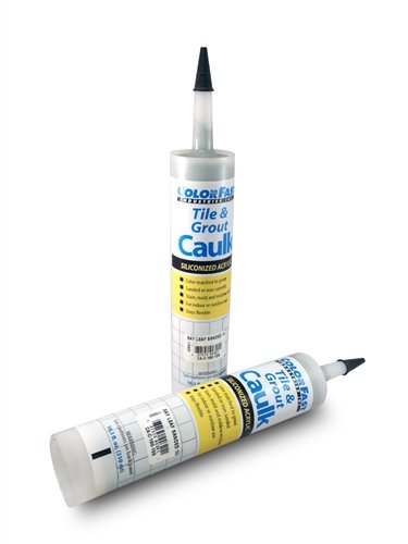 Color Fast Caulk Matched to Custom Building Products (Oyster Gray Unsanded)