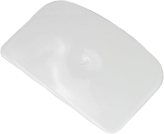 Chef Craft Classic Plastic Dough Scraper, 6 Inch, White, One Size
