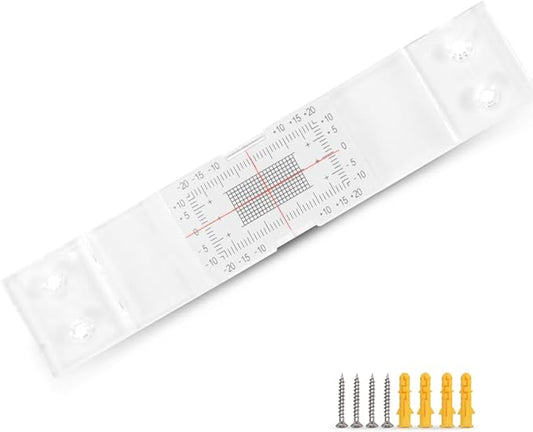 Standard Tell-Tale Crack Monitor – Precision Crack Monitoring Gauge for Walls, for Internal/External Use, with Screws & Record Sheet
