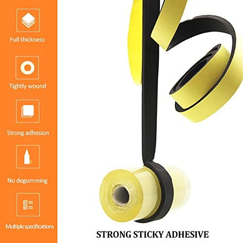 Foam Insulation Tape Adhesive High Density, Seal, Doors, Weatherstrip, Waterproof, Plumbing, HVAC, Windows, Pipes, Cooling, Air Conditioning, Weather Stripping, Craft Tape (33 Ft- 1/8" x 2")
