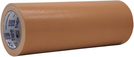 WOD DTC10 Advanced Strength Industrial Grade Tan (Beige) Duct Tape, 12 inch x 60 ft. Waterproof, UV Resistant For Crafts & Home Improvement