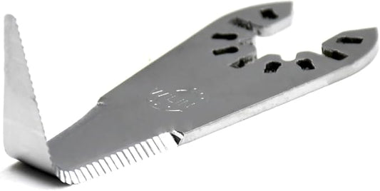 2PCS Cold Knife Blades Windshield L-Shaped Cutting Blade for Auto Glass Car Windows Sealant Adhesive Cutter - Fit Most Major Brands of Oscillating Tool