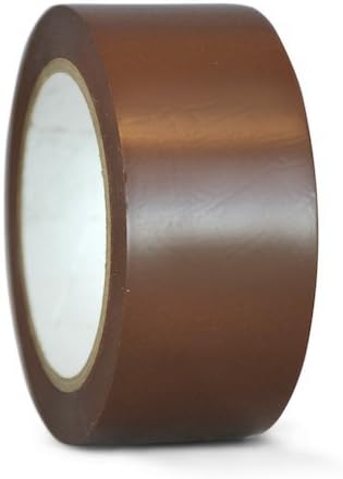 GGR Supplies T.R.U. CVT-536 Brown Vinyl Pinstriping Dance Floor Tape: 3 in. Wide x 36 yds. Several Colors