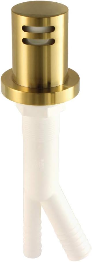 Kingston Brass KA821BB Trimscape Dishwasher Air Gap, Brushed Brass