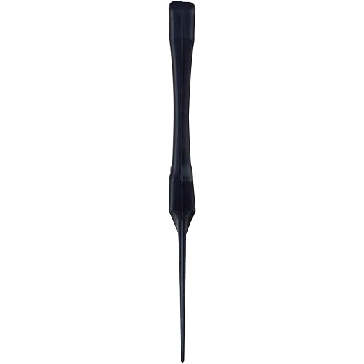 SPARTA Polypropylene Scraper Tool Food Safe Scraper for Removing Caked-On Residue in Commercial Kitchens, Plastic, 7.82 x 3 Inches, Black, (Pack of 12)