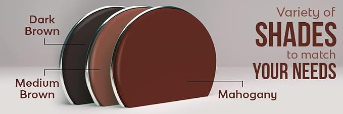 Leather Max Dark Brown Mix Vinyl and Leather Repair Kit - for Your Furniture, Jacket, Sofa, Car Seat, Boots, Easy Instructions to Match Brown Colors, Restore Any Material No Mixing Chart Needed