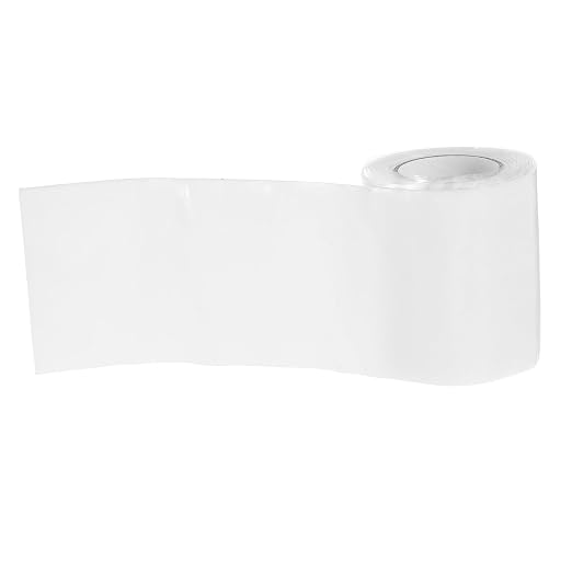 Cabilock Silicone Rubber Self Adhesive Leak Repair Tape for Hose Seal 5cm Wide Waterproof Plumbing Tape 1m Length Thick 1mm for Plumber Emergency Water Leak Fix