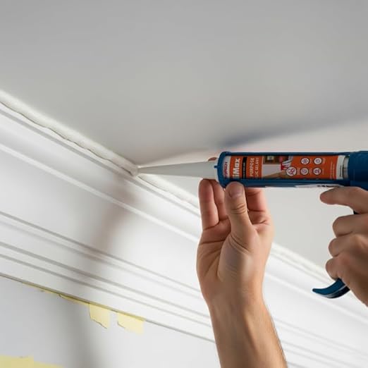 Painters Caulk for Home Improvement – Painters Acrylic Caulking White – Latex Paintable Caulk – 9.5 fl oz Cartridge (2-Pack, 2, Count)
