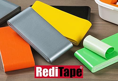 Travel Size Fluorescent Orange Duct Tape 2-Pack - Pocket Size Flat Mini Roll - for Repairs Outdoors Emergency Crafts - 1.88 inch x 5 Yards per Pack