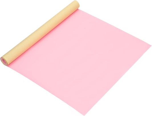 MECCANIXITY Leather Repair Patch 14"x54" Self-Adhesive Leather Vinyl Repair Tape Kit for Furniture Couches Sofa Chair Car Boat Seats Jackets, Pink