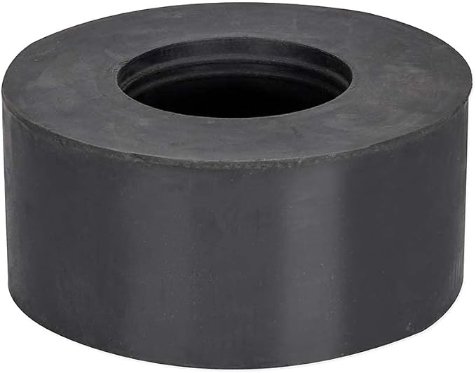 Eastman 4 Inch x 2 Inch No-Hub Coupling with Stainless Steel Clamps, 43419