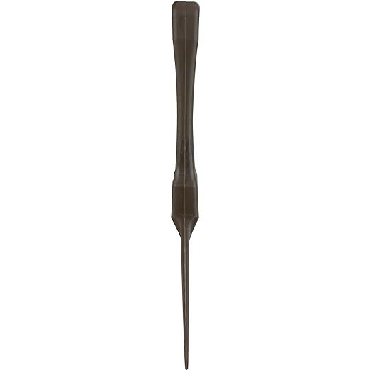 SPARTA Polypropylene Scraper Tool Food Safe Scraper for Removing Caked-On Residue in Commercial Kitchens, Plastic, 7.82 x 3 Inches, Brown, (Pack of 12)