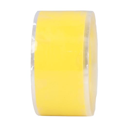 Waterproof Self-Welding Silicone Tape for Sealing Repair of Water Pipe Hoses (Yellow)