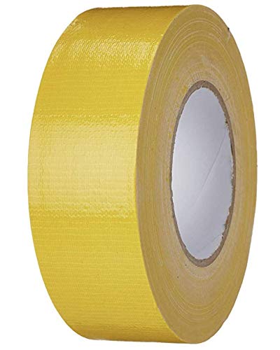 GGR Supplies T.R.U. CDT-36 Industrial Grade Duct Tape. Waterproof and UV Resistant. Multiple Colors Available. 60 Yards. (Yellow, 3/4 in.)