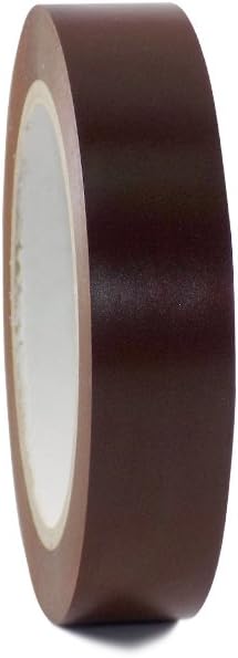 GGR Supplies T.R.U. CVT-536 Brown Vinyl Pinstriping Dance Floor Tape: 1.5 in. Wide x 36 yds. Several Colors