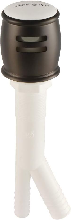 Kingston Brass K511ORB Heritage Dishwasher Air Gap, Oil Rubbed Bronze