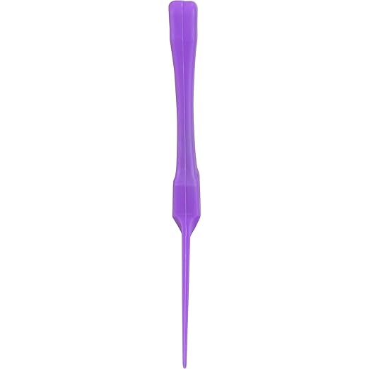 SPARTA Polypropylene Scraper Tool Food Safe Scraper for Removing Caked-On Residue in Commercial Kitchens, Plastic, 7.82 x 3 Inches, Purple, (Pack of 12)