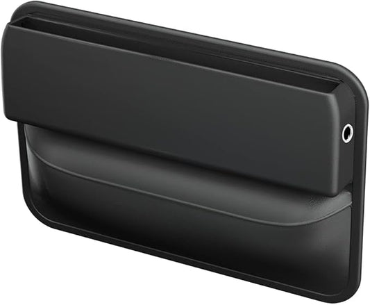 Car Seat Gap Filler Organizer,Premium PU Leather Storage Box No Slip Pad Compatible with Phone Key Wallet Phone Sunglasses Pockets Seat Catcher Holders Console Side Organizers Driver Side