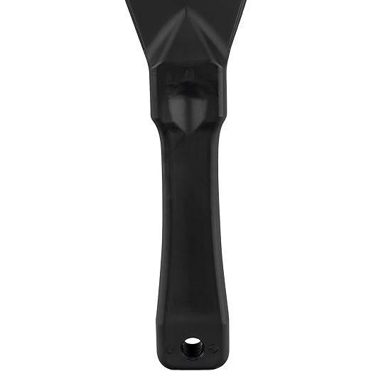 SPARTA Polypropylene Scraper Tool Food Safe Scraper for Removing Caked-On Residue in Commercial Kitchens, Plastic, 7.82 x 3 Inches, Black, (Pack of 12)