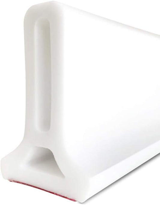 Duzzy 39 Inch Collapsible Shower Water Dam Shower Stopper Barrier and Retention System and Keeps Water Inside Threshold Dry and Wet Separation Suitable for Bathroom and Kitchen