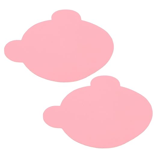 PATIKIL Leather Repair Patch, 2 Pcs 4 x 3.5 Inch Self-Adhesive Vinyl Patch Furniture Tape Repair Kit for Sofas Couches Stools Chairs Cabinets Bags, Pink