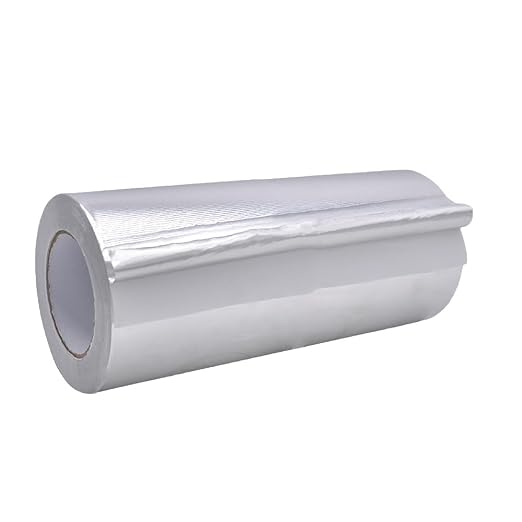 WOD Aluminum Foil Tape - 12 inch x 50 yds. Heat Shield Reflective Sealant Tape - Ideal for HVAC, Duct, Pipe, and Metal Insulation and Repair. Low and High Temperature Resistant AFTR28