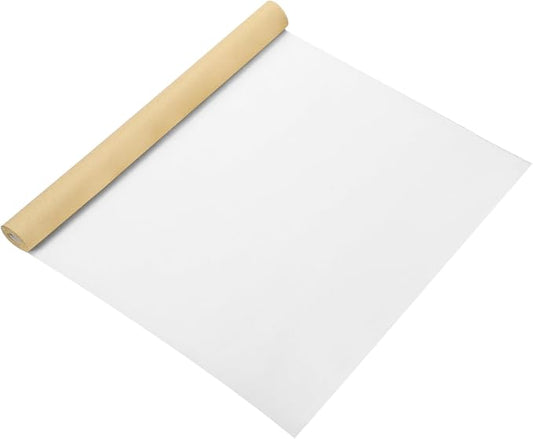 MECCANIXITY Leather Repair Patch 14"x54" Self-Adhesive Leather Vinyl Repair Tape Kit for Furniture Couches Sofa Chair Car Boat Seats Jackets, White