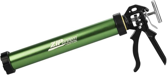 ZIP System Liquid Flash Sausage Applicator - Professional-Grade Aluminum Barrel Caulk Gun - 18:1 Thrust Ratio - Rotating Barrel Applicator - 20 oz Sausage