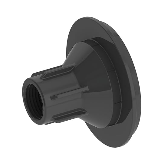 Albion Engineering Company 966-2 3/8" Nozzle Adapter for Albion B-Line Sausage Guns with 873-5 Black Plastic Front Cap