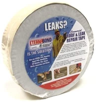 EternaBond RoofSeal Tan 2" x50' MicroSealant UV Stable RV Roof Seal Repair Tape | 35 mil Total Thickness - EB-RT020-50R - One-Step Durable, Waterproof and Airtight Sealant
