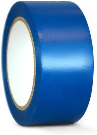 GGR Supplies T.R.U. CVT-536 Dark Blue Vinyl Pinstriping Dance Floor Tape: 4 in. Wide x 36 yds. Several Colors