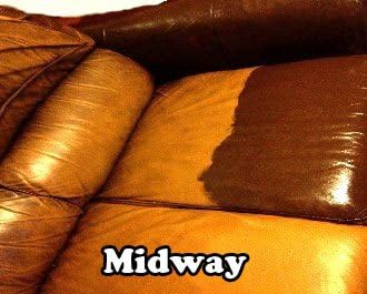 Furniture Leather Max Leather Refinish and Restorer 4 Oz Jar (Leather Repair) (Leather Restore) (Vinyl Repair) (Sand)