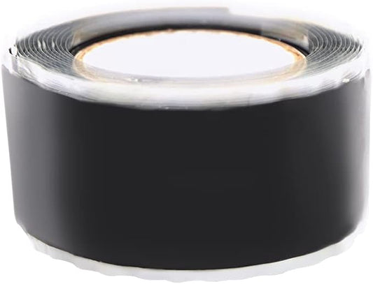 Pipe Repair Tape Stop Water Leak Burst Plumber Tap Waterproof BondingTape Tools Self Amalgamating,Black