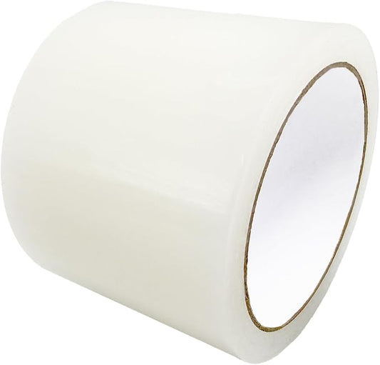 Greenhouse Repair Tape Clear, Heavy Duty Waterproof UV Resistant Sealing Tape for Plastic Film, Poly Sheeting and Garden Covering, 3.15INx65FT