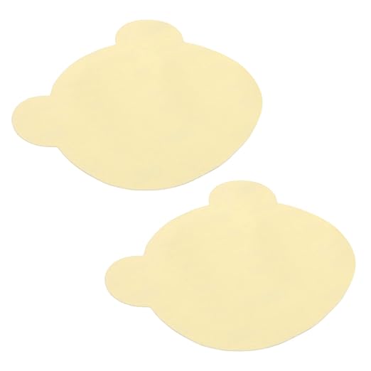 PATIKIL Leather Repair Patch, 2 Pcs 4 x 3.5 Inch Self-Adhesive Vinyl Patch Furniture Tape Repair Kit for Sofas Couches Stools Chairs Cabinets Bags, Beige