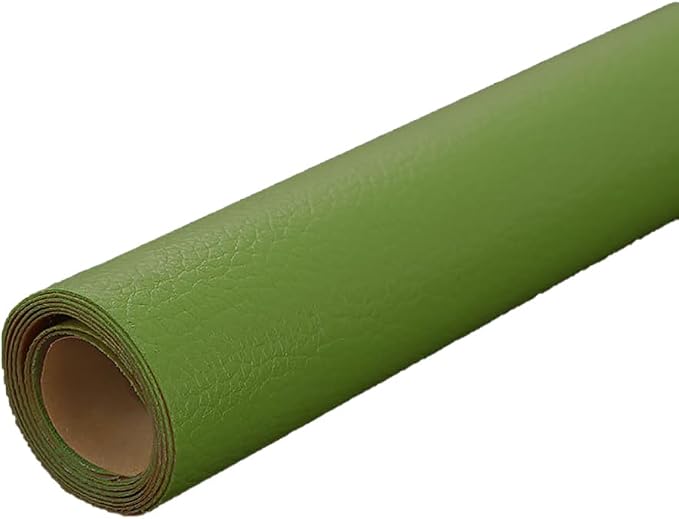 Green Leather Repair Patch, 53.9 x 19.6 Inch Self Adhesive Leather Repair Tape, Large Vinyl Leather Repair Kit for Furniture, Car Seats, Sofats, Couch, Office Chair