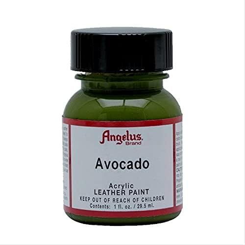 Angelus Acrylic Leather Paint-1 oz.- Avocado Green