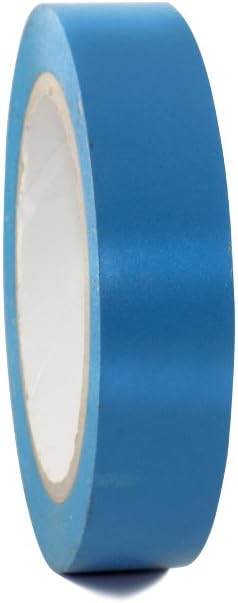 GGR Supplies T.R.U. CVT-536 Light Blue Vinyl Pinstriping Dance Floor Tape: 1.5 in. Wide x 36 yds. Several Colors