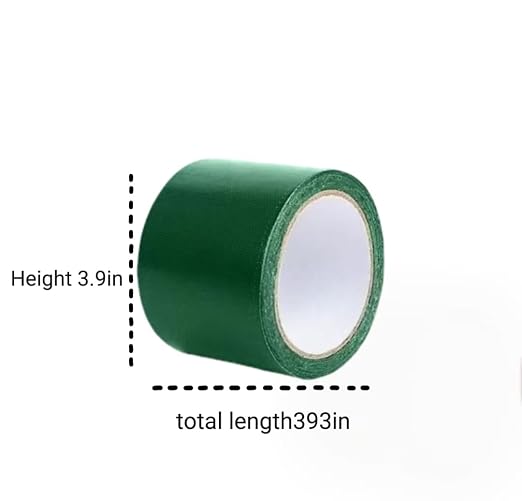 Heavy duty waterproof repair tape, 4 inches * 32 feet, suitable for repairing canvas, tents, camping awnings, leather products, boat covers, waterproof cloth, umbrellas, outdoor fabrics, UV protection