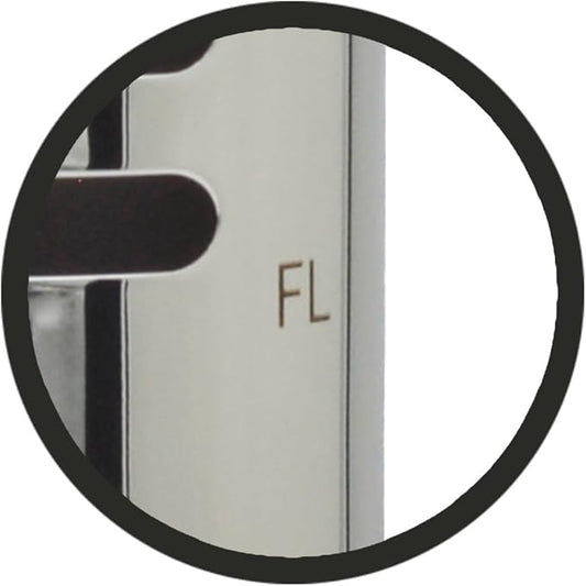 Westbrass A200-1-05 1-3/4" x 2-3/4" Solid Brass Air Gap Cap Kit, Skirted, Polished Nickel