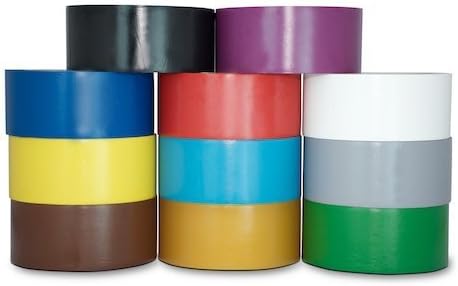 GGR Supplies T.R.U. CVT-536 White Vinyl Pinstriping Dance Floor Tape: 4 in. Wide x 36 yds. Several Colors