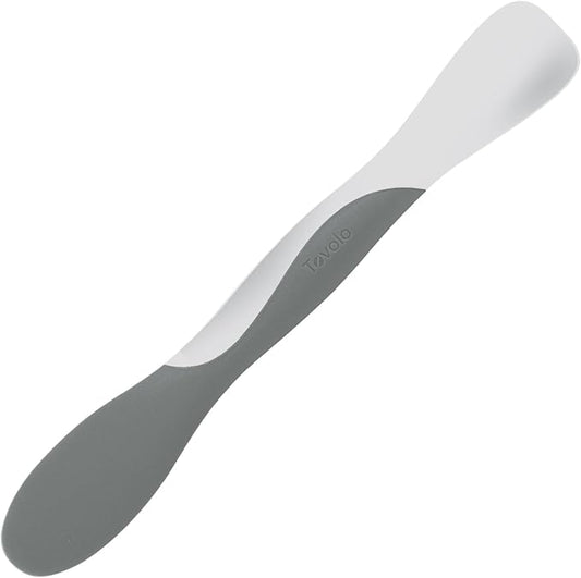 Tovolo Tool for Kitchen Meal Prep to Scoop Spread Slice and Scrape,White/Gray