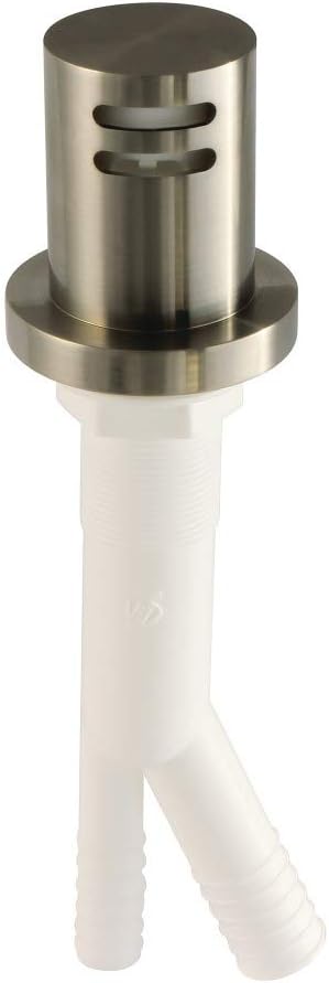 Kingston Brass KA821BN Trimscape Dishwasher Air Gap, Brushed Nickel