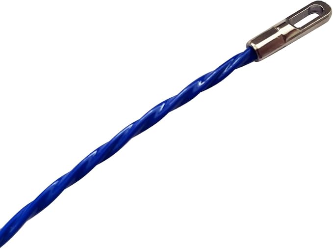 10M Wire Puller Cable Pulling Rod Fish Cable Fastener Wire Puller Blue Fish Tape
