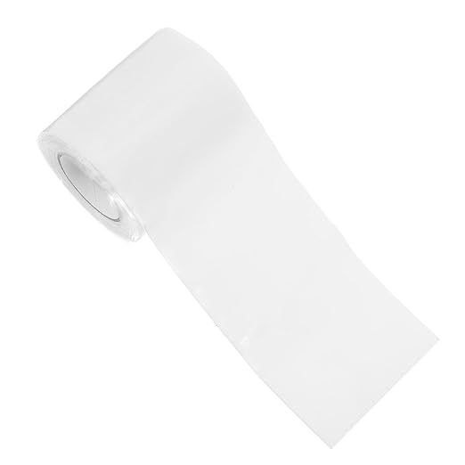 Waterproof Self-fusing Plumbing Tape 5cm Width 1m Length, 1mm Thick Silicone Rubber Hose Repair Sealant Tape for Leakproof Pipe and Hose Emergency Repair