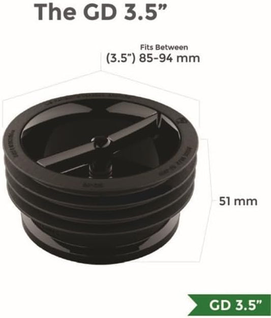 Waterless Trap Seal, 3.5 Inch
