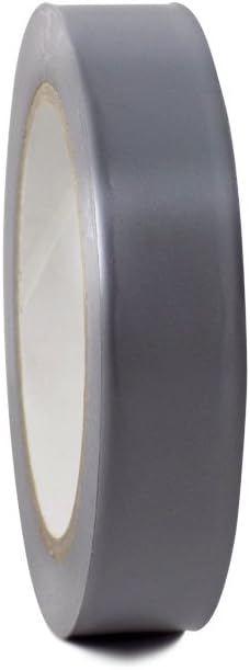 GGR Supplies T.R.U. CVT-536 Gray Vinyl Pinstriping Dance Floor Tape: 1.5 in. Wide x 36 yds. Several Colors