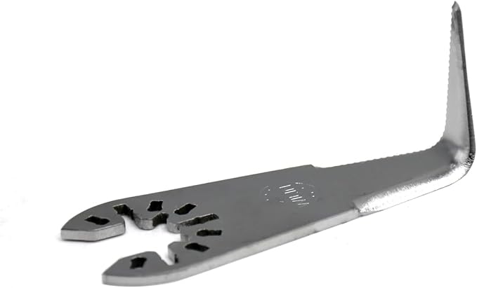 Cold Knife Blade Windshield L-Shaped Cutting Blade for Auto Glass Car Windows Sealant Adhesive Cutter - Fit Most Major Brands of Oscillating Tool