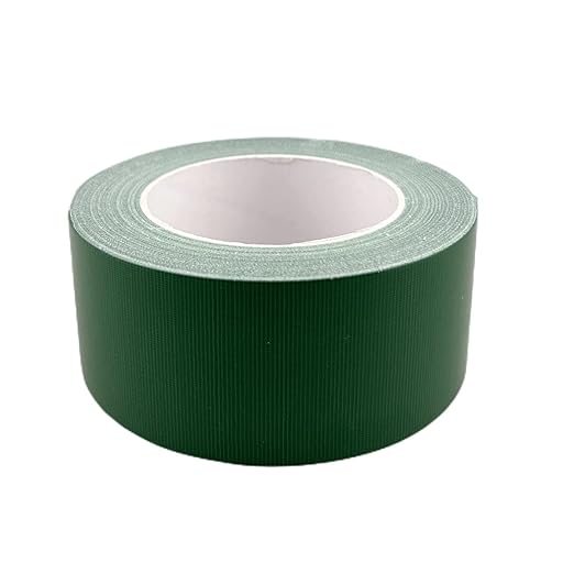Multi-Purpose Duct Tape 2 Inch x 33 Yards, Heavy Duty, Waterproof, Great for Repairs, Packaging, Arts Crafts and DIY Projects (Green)