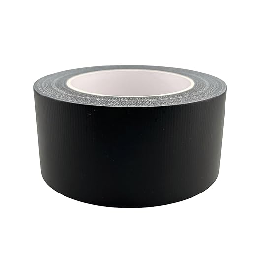 Multi-Purpose Duct Tape 2 Inch x 33 Yards, Heavy Duty, Waterproof, Great for Repairs, Packaging, Arts Crafts and DIY Projects (Black)